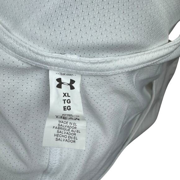 New Under Armour Body Building Scoop Neck Cutout Sports Racerback Tank Top XL - Picture 7 of 7